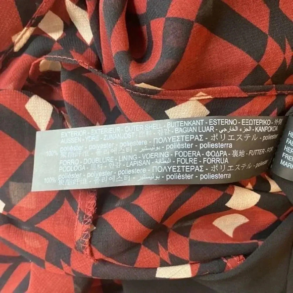 Zara print dress - Picture 9 of 9